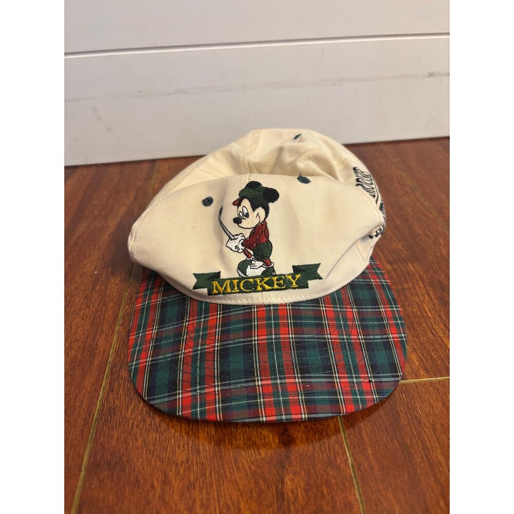 MICKEY MOUSE HAT CAP COUNTRY CLUB DISNEY ADJUSTABLE STRAPBACK VINTAGE